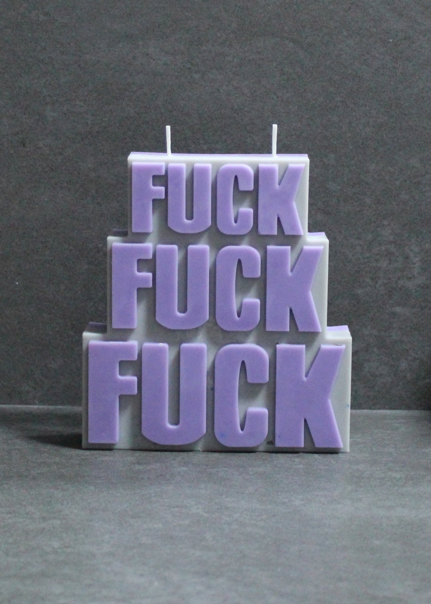 Fuck Fuck Fuck kaars (diverse varianten)