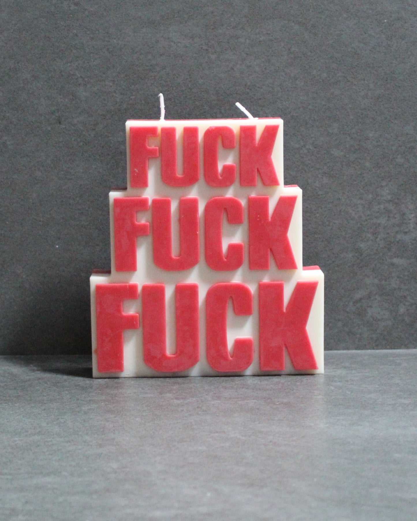 Fuck Fuck Fuck kaars (diverse varianten)