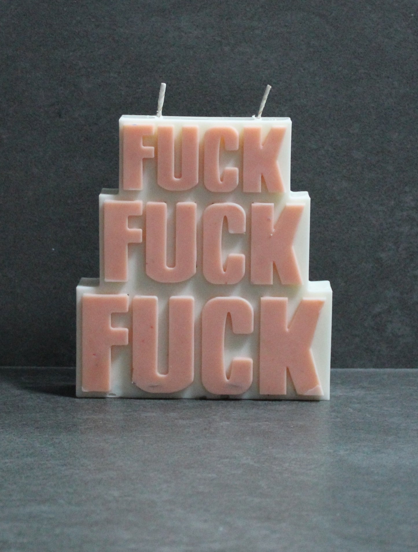 Fuck Fuck Fuck kaars (diverse varianten)