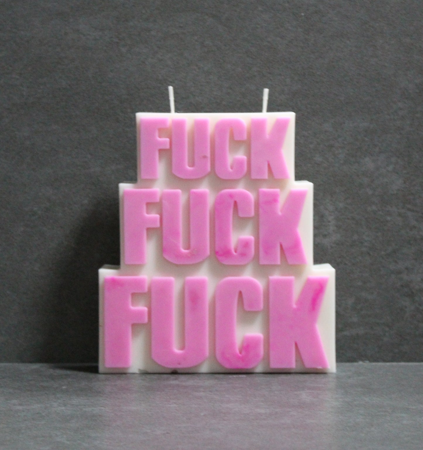 Fuck Fuck Fuck kaars (diverse varianten)