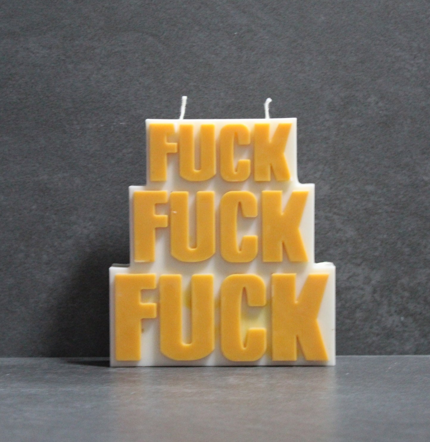 Fuck Fuck Fuck kaars (diverse varianten)